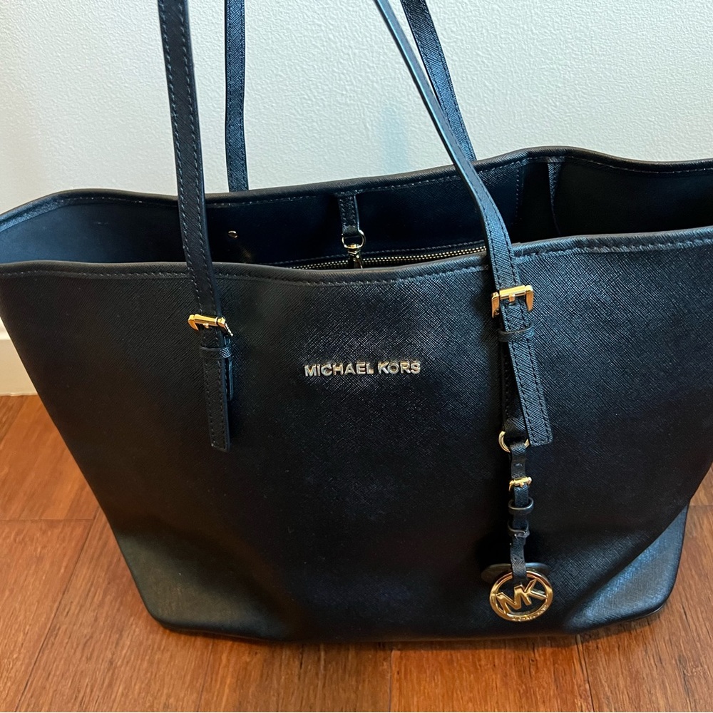Michael Kors black tote - Picture 2 of 2